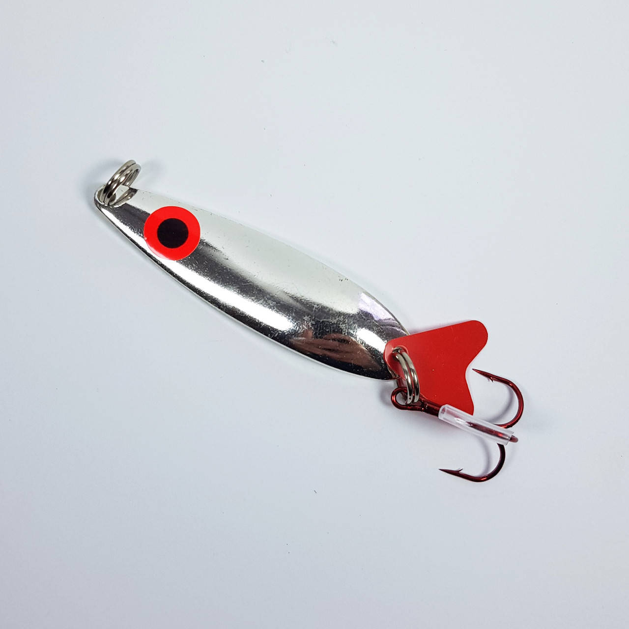 

Блесна колеблющаяся Spinnex Krokodile 16г (silver), Серебро