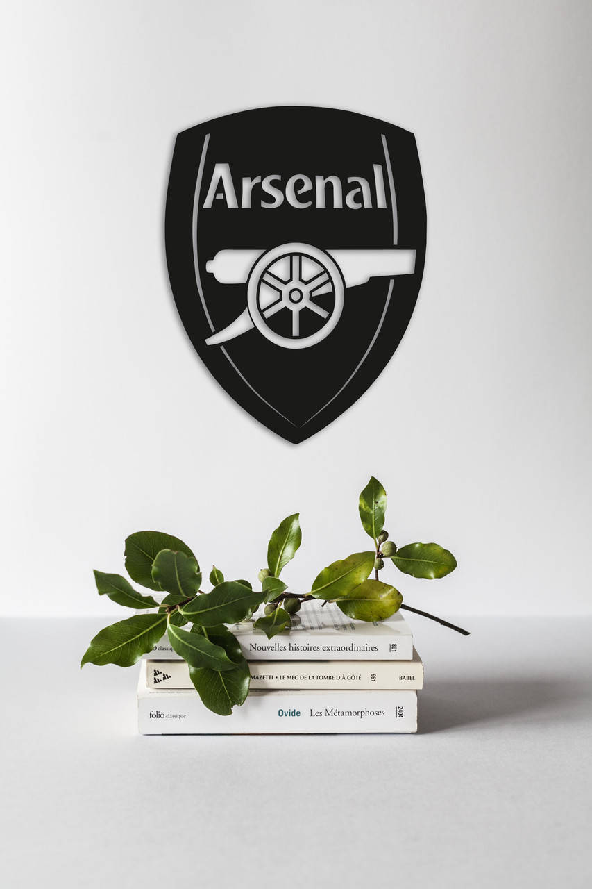 

Эмблема "Арсенал", Интерьерная картина из дерева, Arsenal