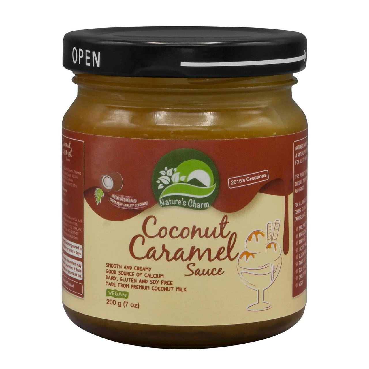

Соус кокосовый Карамельный Natures Charm 200 грамм