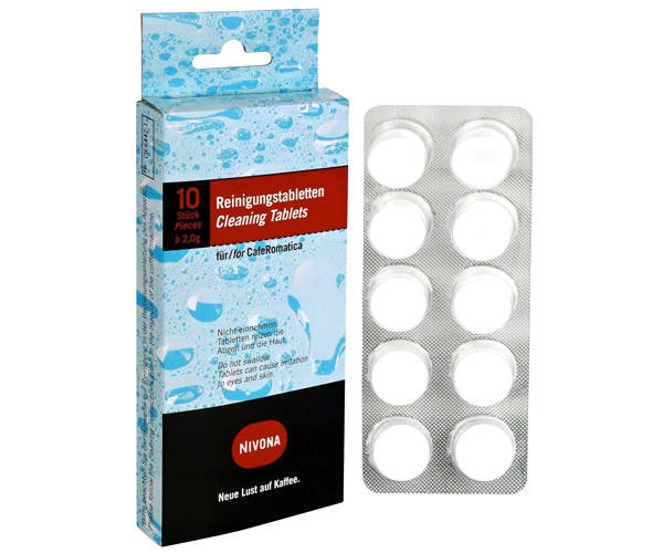 

NIVONA таблетки для чищення кавових масел 10шт