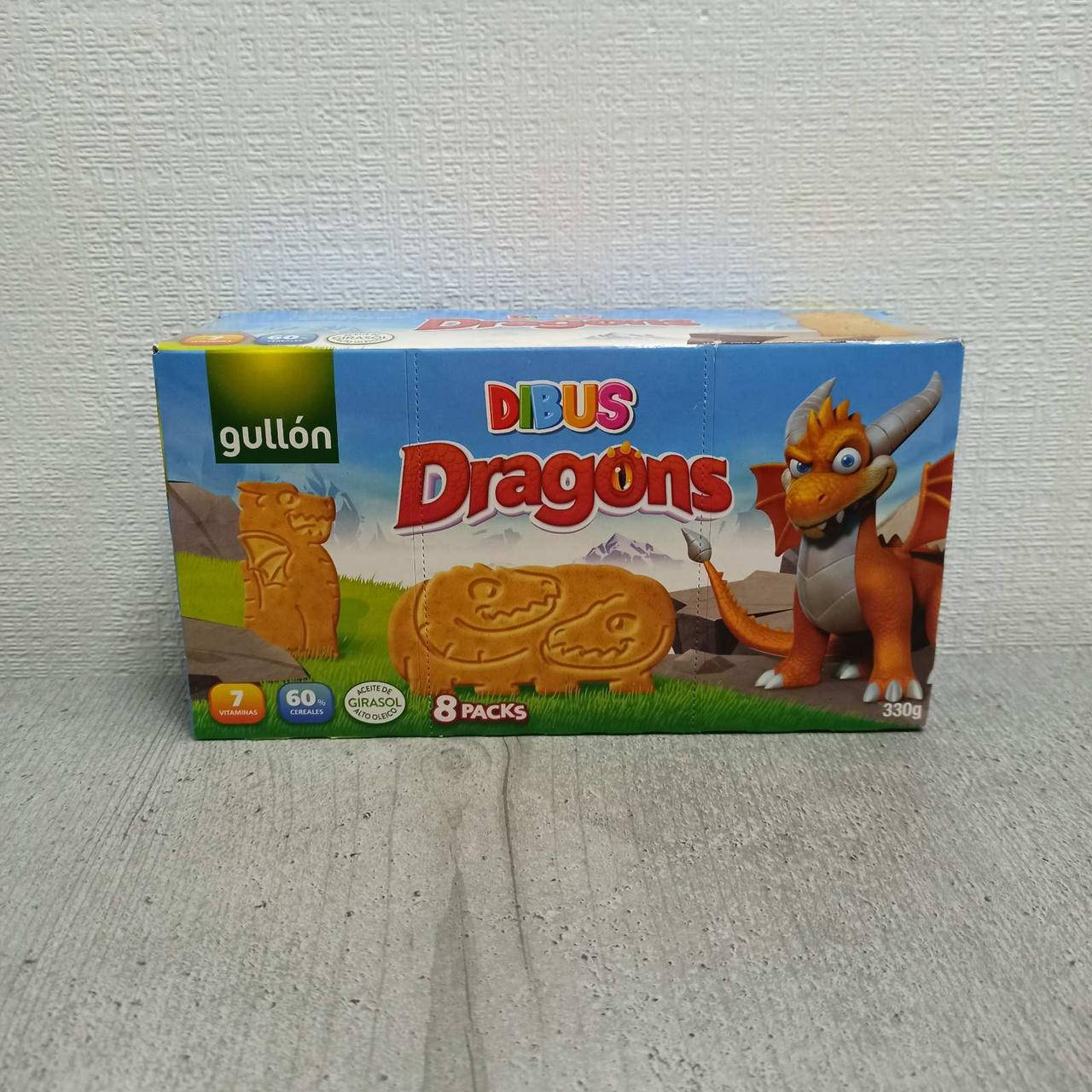 

Печенье Gullon dibus Dragons
