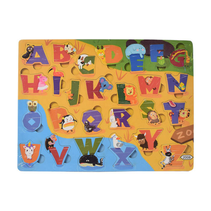 

Деревянная Рамка-вкладыш MD 1550 30-23-0,5 см (Английский Алфавит)