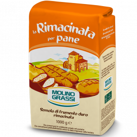 

Мука твердых сортов пшеницы SEMOLA RIMACINATA PER PANE Molino Grassi 1кг