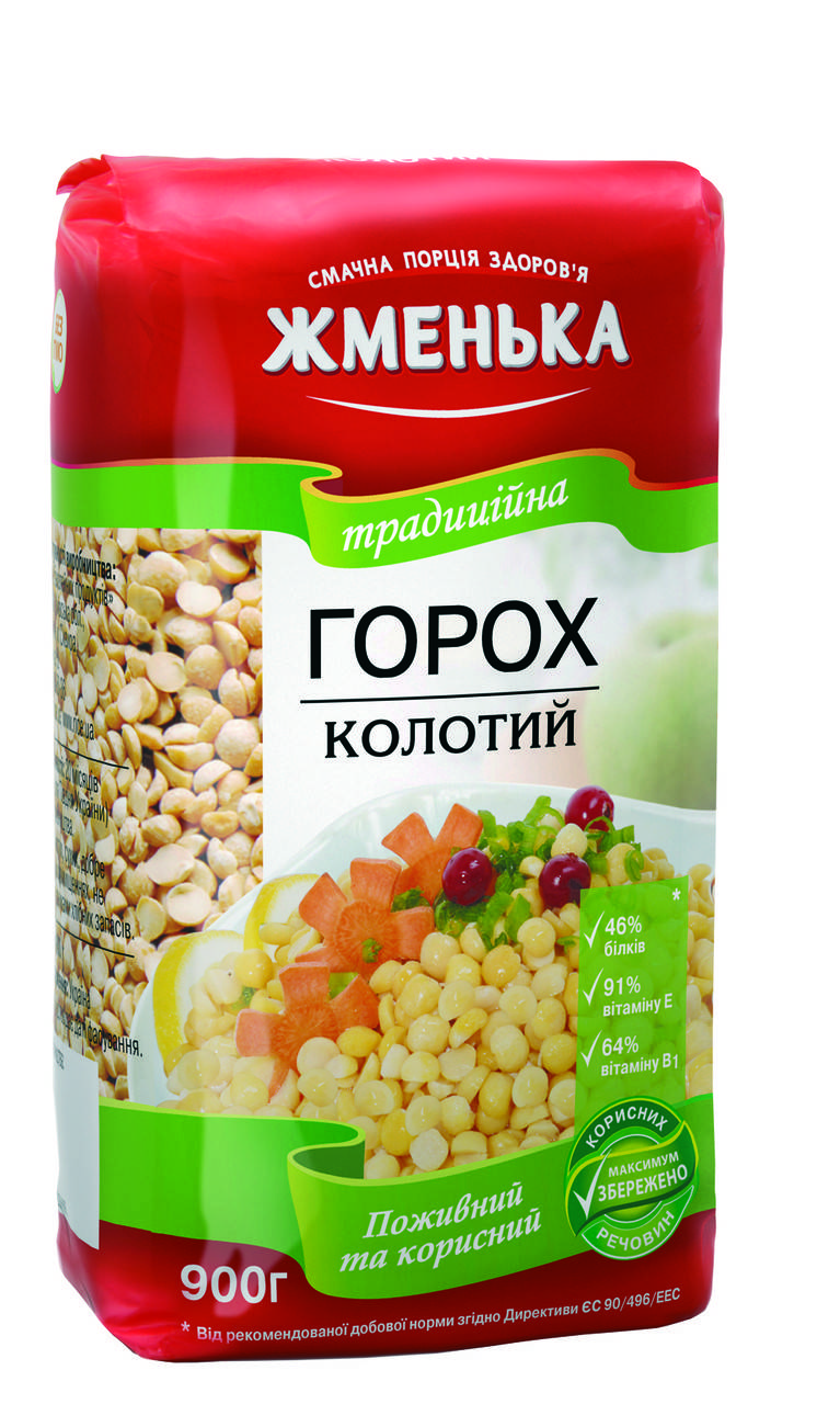 

Горох колотый Жменька 900 г