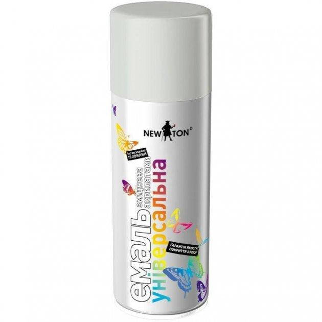 

Универсальная аэрозольная эмаль NewTon Светло-серый RAL 7035 400 мл