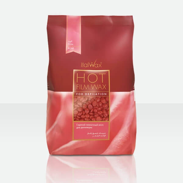

Воск в гранулах Italwax Роза 500г(ручная фасовка), Белый