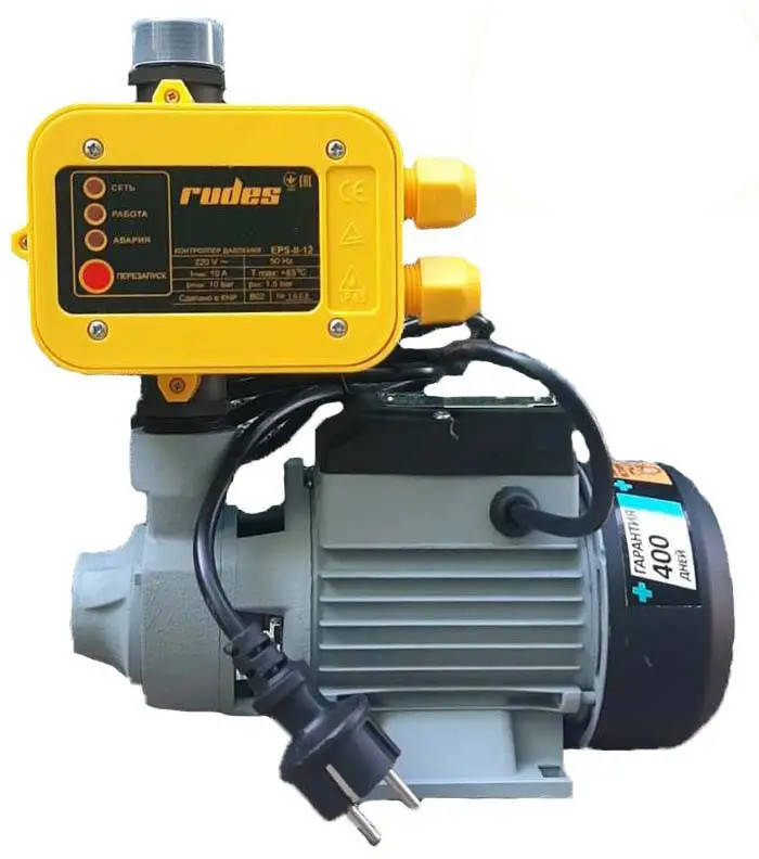 

Насос для повышения давления - мини станция Rudes H.W 35м