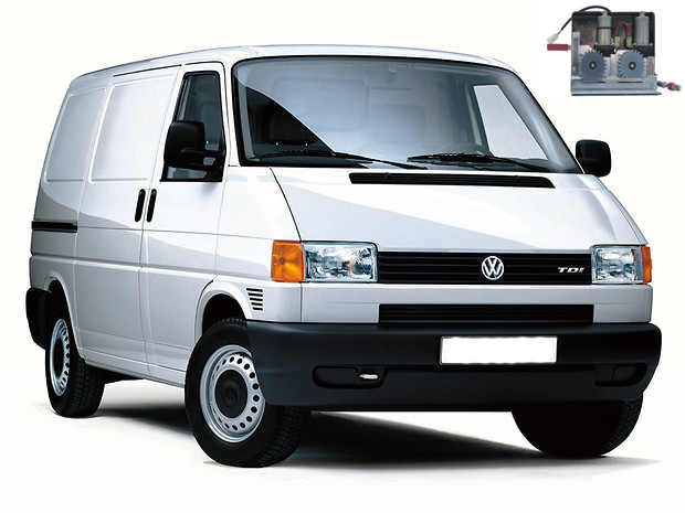 

Электропривод сдвижной двери для микроавтобусов одно моторный для Volkswagen T4, T5 Германия BOSCH
