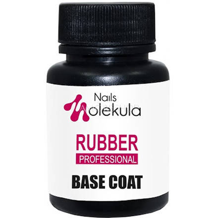 

База для гель-лака Nails Molekula Base Coat Rubber, 30 мл
