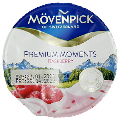 

Йогурт Мовенпік малина Movenpick raspberry 100g 20шт/ящ (Код : 00-00012122)