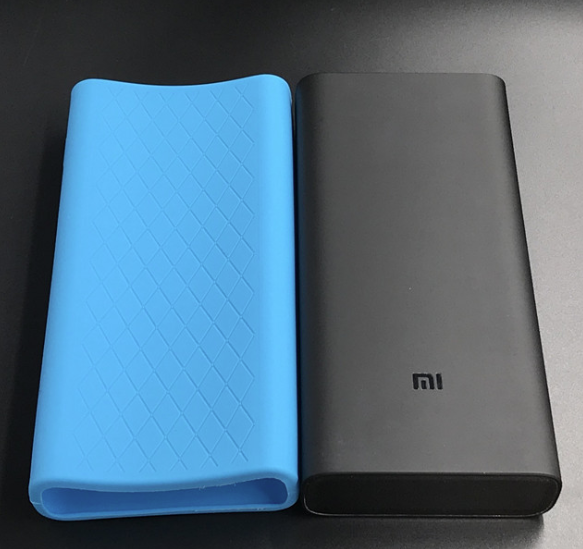 

Чехол для Xiaomi Power Bank 3 Pro 20000 mAh / 3 20000 mAh Super Flash Black Голубой