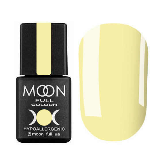 

Гель-лак Moon Full Spring-Summer № 608 (молочно-желтый, эмаль), 8 мл