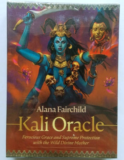 

Оракул Кали, предсказательные гадальные Ведические карты, Kali Oracle, 10,5 х 6,2 см.