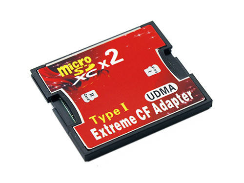 

MicroSD, 2x TF - CompactFlash CF Type I адаптер