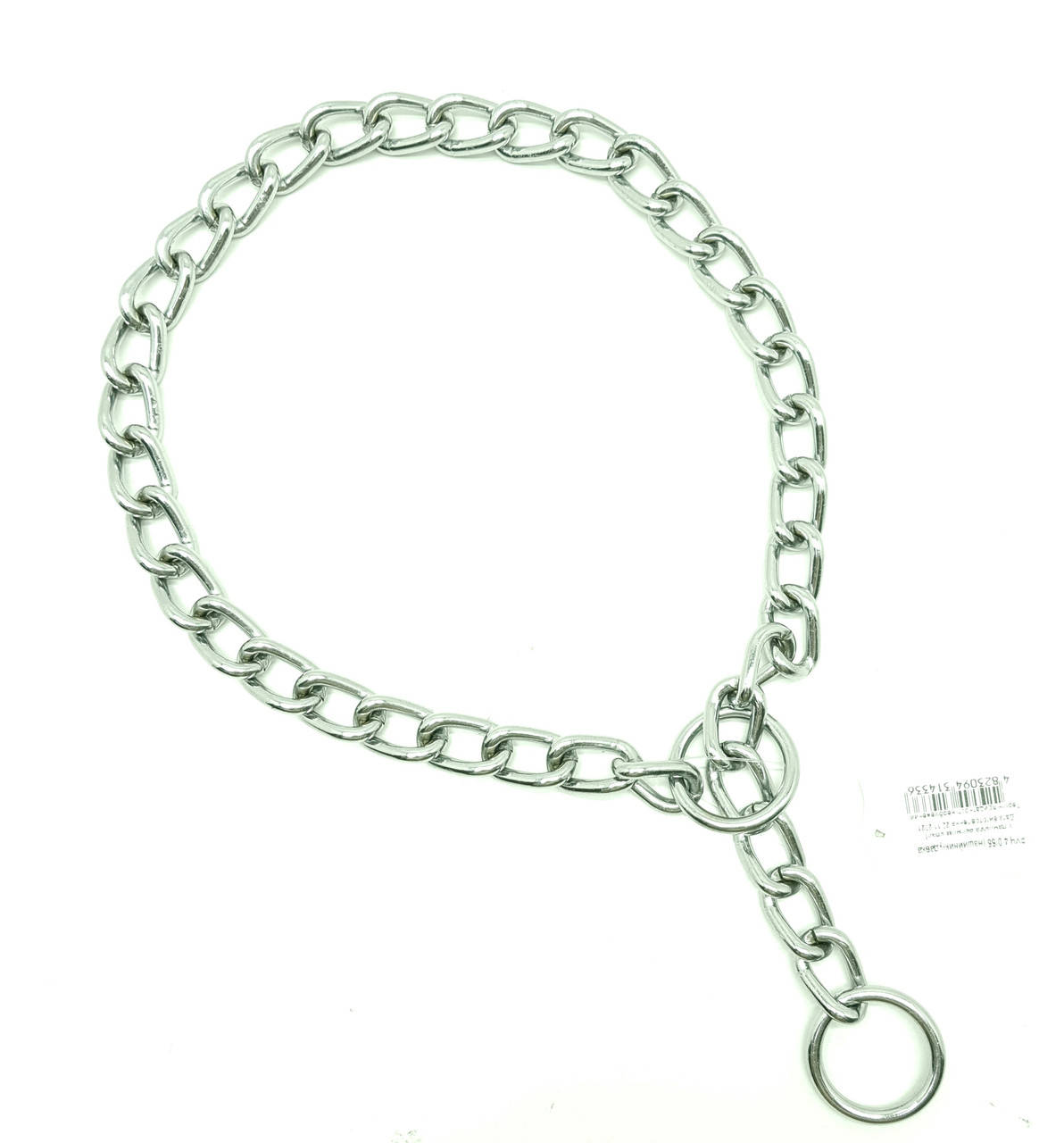 

Рывковая цепочка удавка (хром) для собак РУЧ 1 3/50, Серый