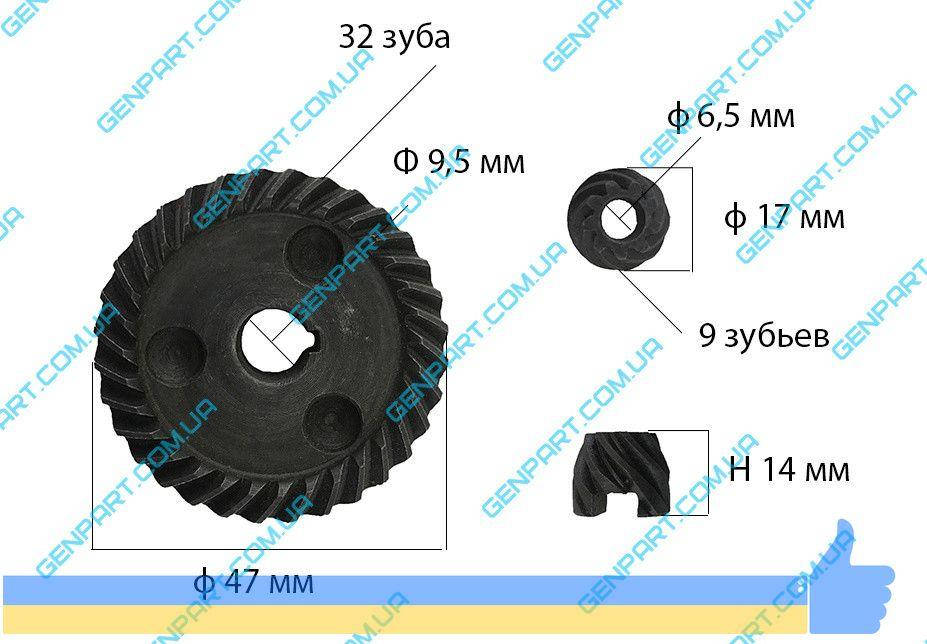 

Коническая пара для болгарки Ferm FAG-125/950
