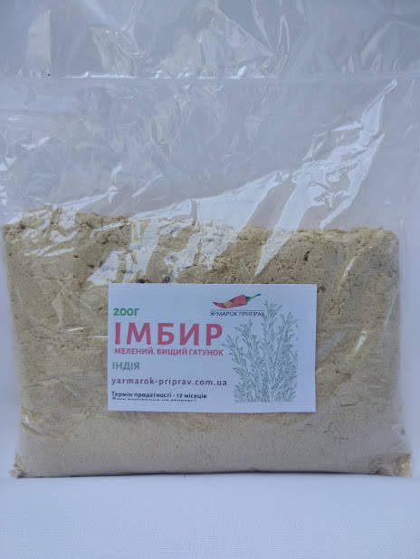 

Имбирь молотый в/с, 200г