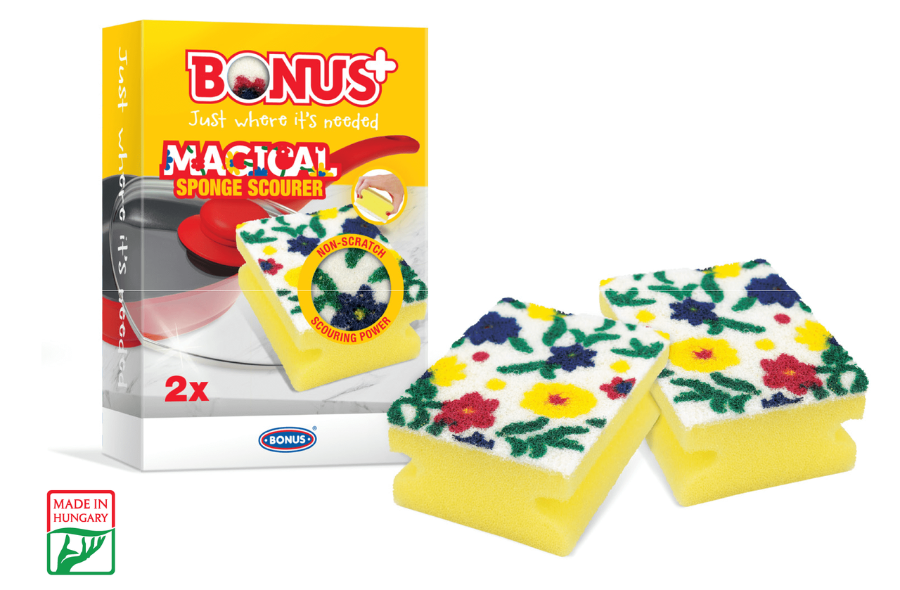 

Губка профилированная Bonus B476 Magical Sponge Scourer 2шт