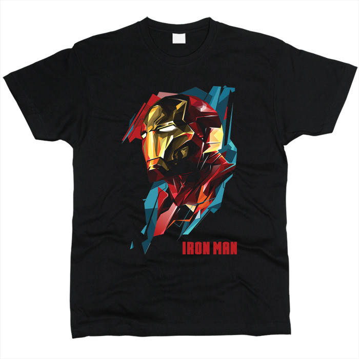 

Iron Man 01 Футболка мужская Черный, XXXL