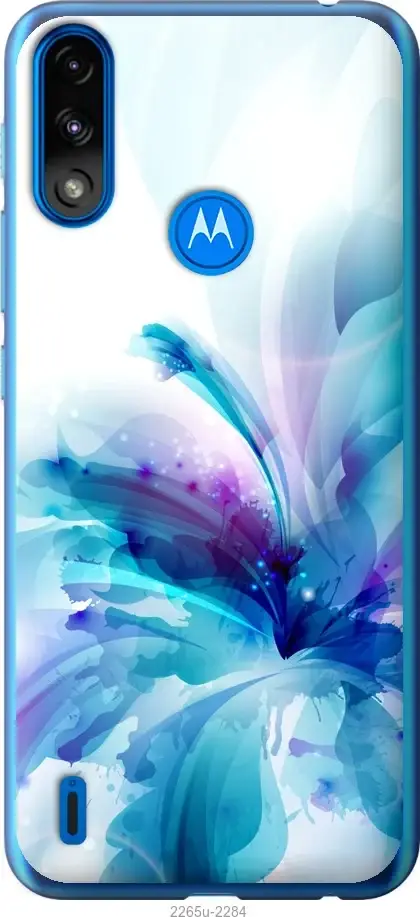 

На Motorola E7 Power цветок "2265u-2284-4966"
