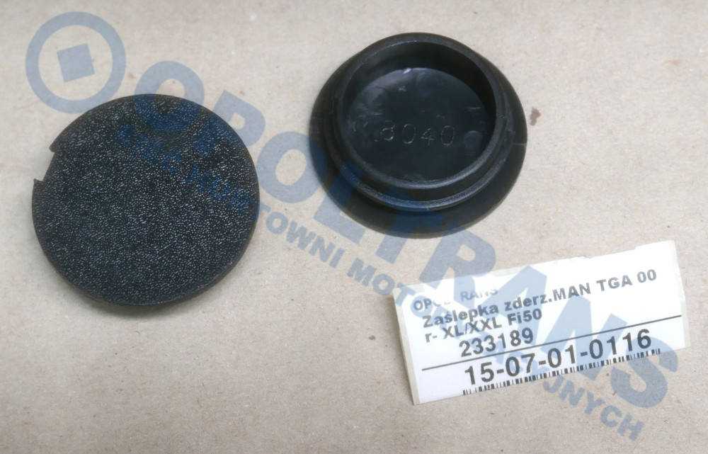 

Заглушка болтов бампера MAN TGL TGA XL,XXL