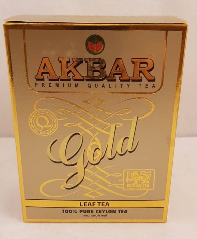 

Чай черный цейлонский Акбар Akbar Gold 250 г