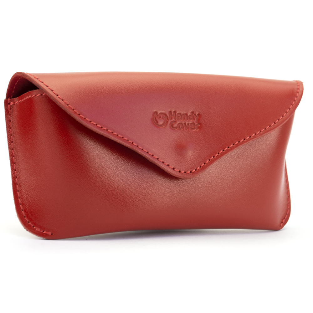 

Футляр для очков кожаный Handycover HC0085 (красный)