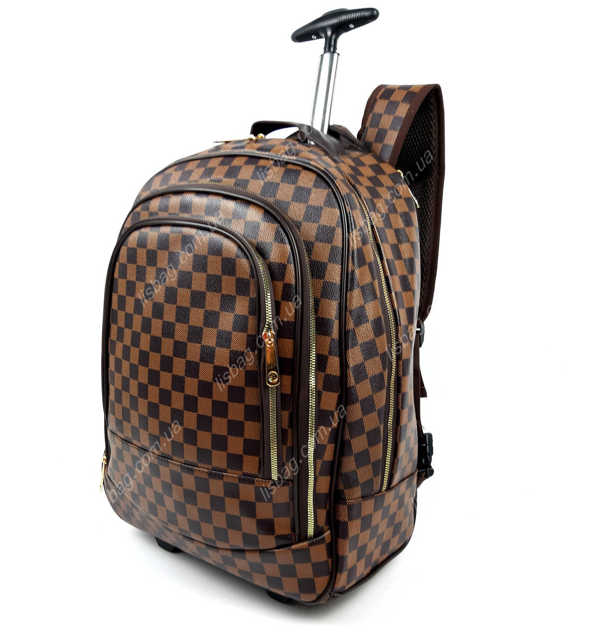 

Чемодан-Рюкзак на колесах c выдвижной ручкой Объем 32 литра