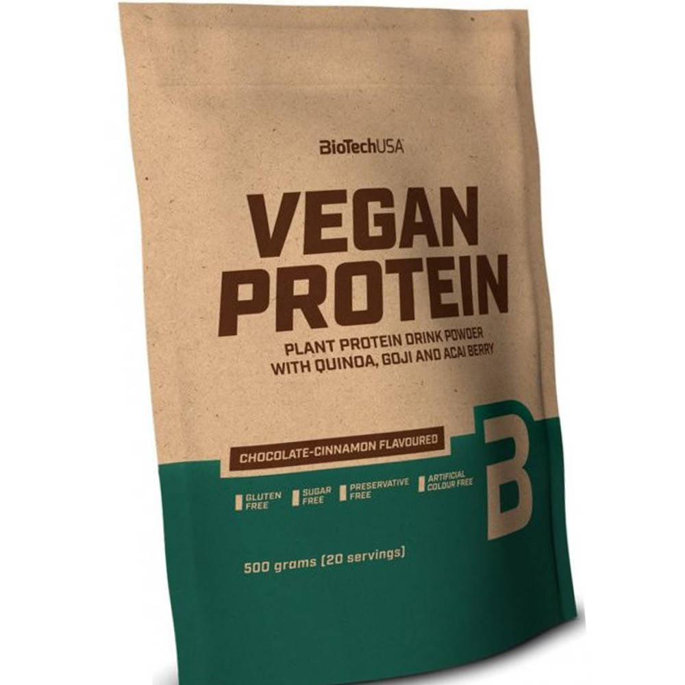 

Растительный веганский протеин (белок) BioTech Vegan Protein 500 г Гороховый и рисовый изолят