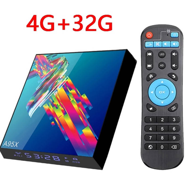 

Приставка Smart Tv Box A95X R3 Plus с Android 10 4/32G с WIFI четырехъядерная