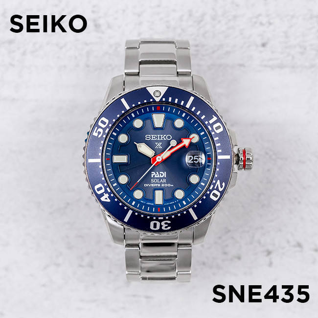

Мужские часы Seiko PADI Diver's SNE435P1 SNE435 Prospex Solar Special Edition