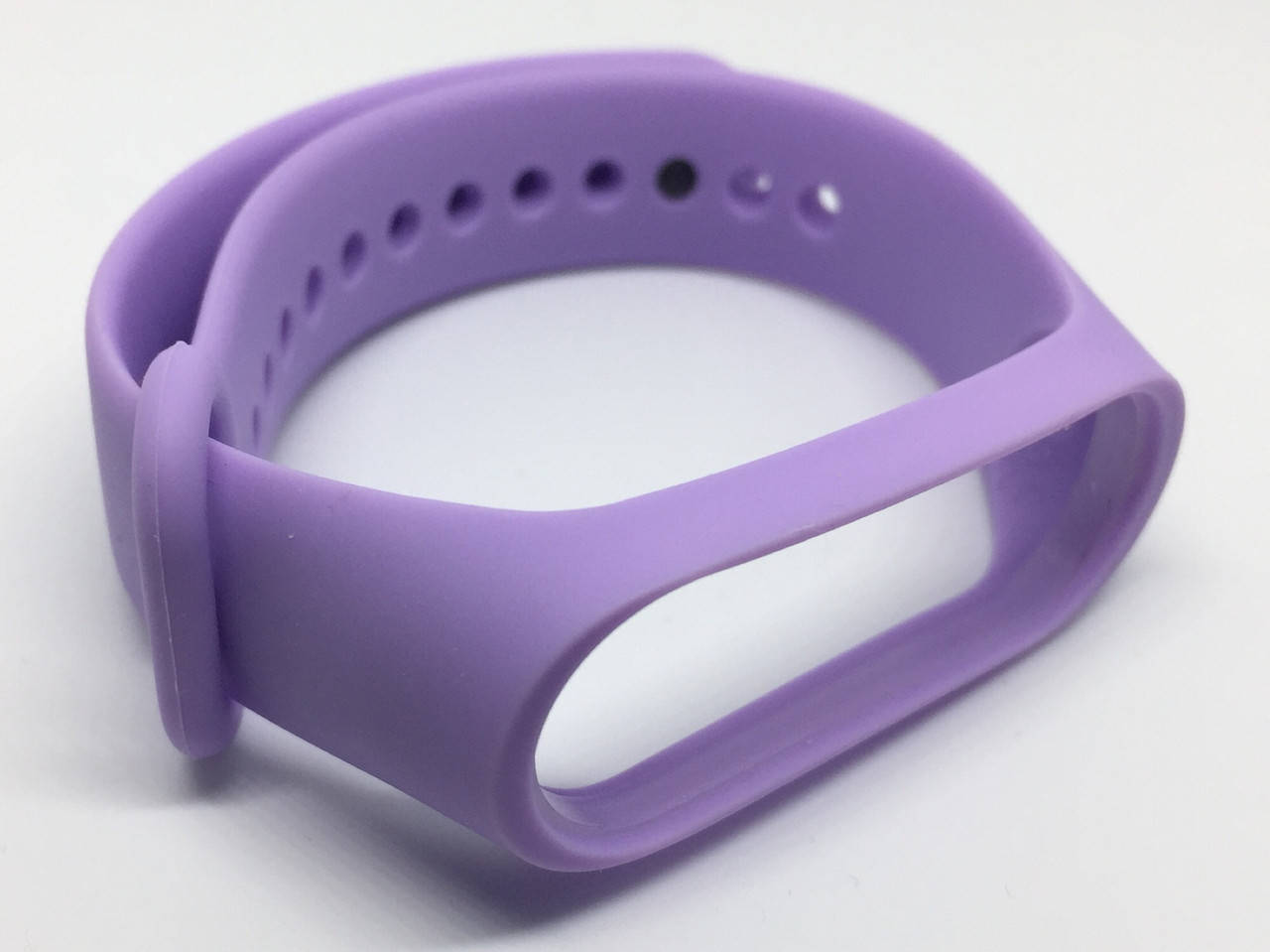 

Ремешок для фитнес-браслета Xiaomi mi band 3 ми бенд 4 нежно фиолетовый