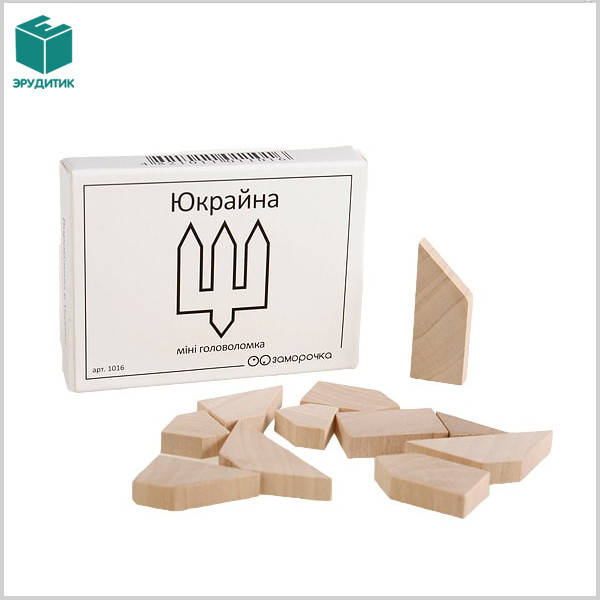 

Головоломка карманная деревянная Юкрайна ЗАМОРОЧКА