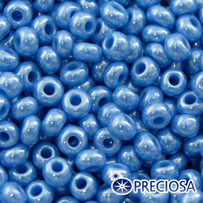 

Бисер Preciosa 10/0 цв. 68020, Непрозрачный Радужный OL, Голубой, Круглый, (УТ0003171)