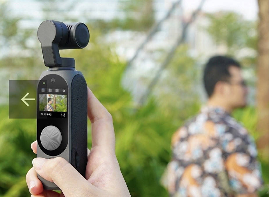 

Камера Xiaomi FIMI PALM Gimbal 2 4К с 3-осевой стабилизацией, Черный