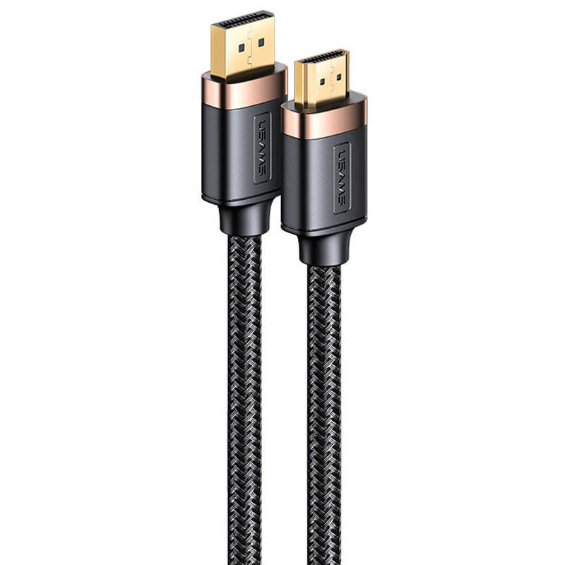 

Дата кабель Usams US-SJ530 U74 4K HD DP To HDMI (2m), Черный