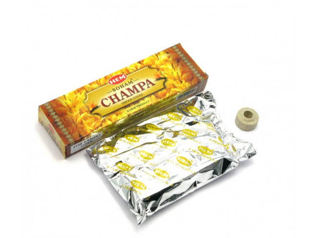 

БЛАГОВОНИЕ БЕЗОСНОВНОЕ HEM Champa Soham (12/УП), Аюрведа Здесь