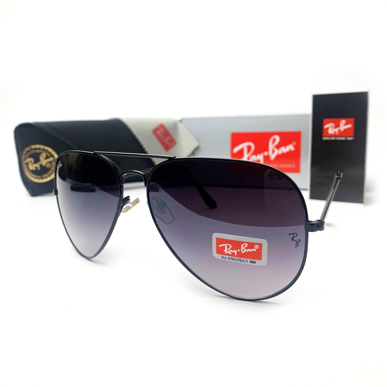 

Солнцезащитные очки R-B Aviator Капли 3026 Черный