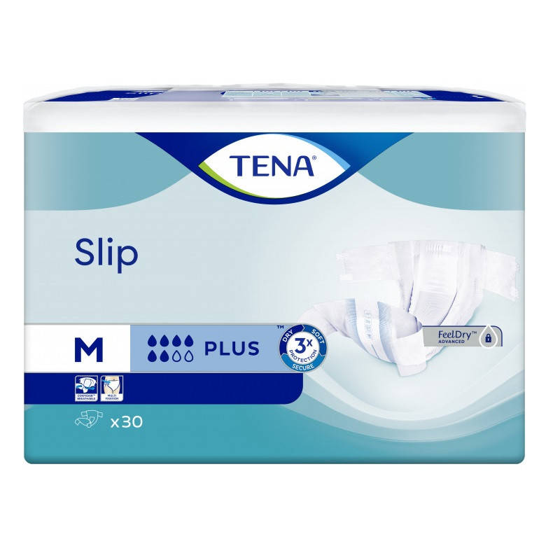 

Подгузники для взрослых Tena Slip Plus Medium 30 шт