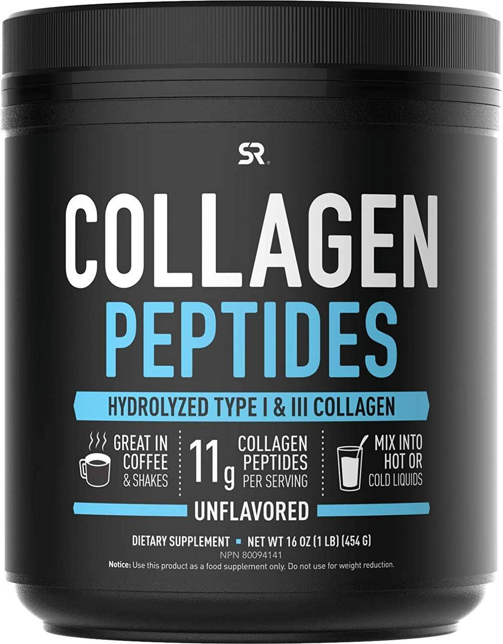 

Sports Research Collagen Peptides Powder 454 gr