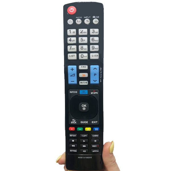 

Пульт для телевизора lg akb73756502 (smart + 3d), Черный
