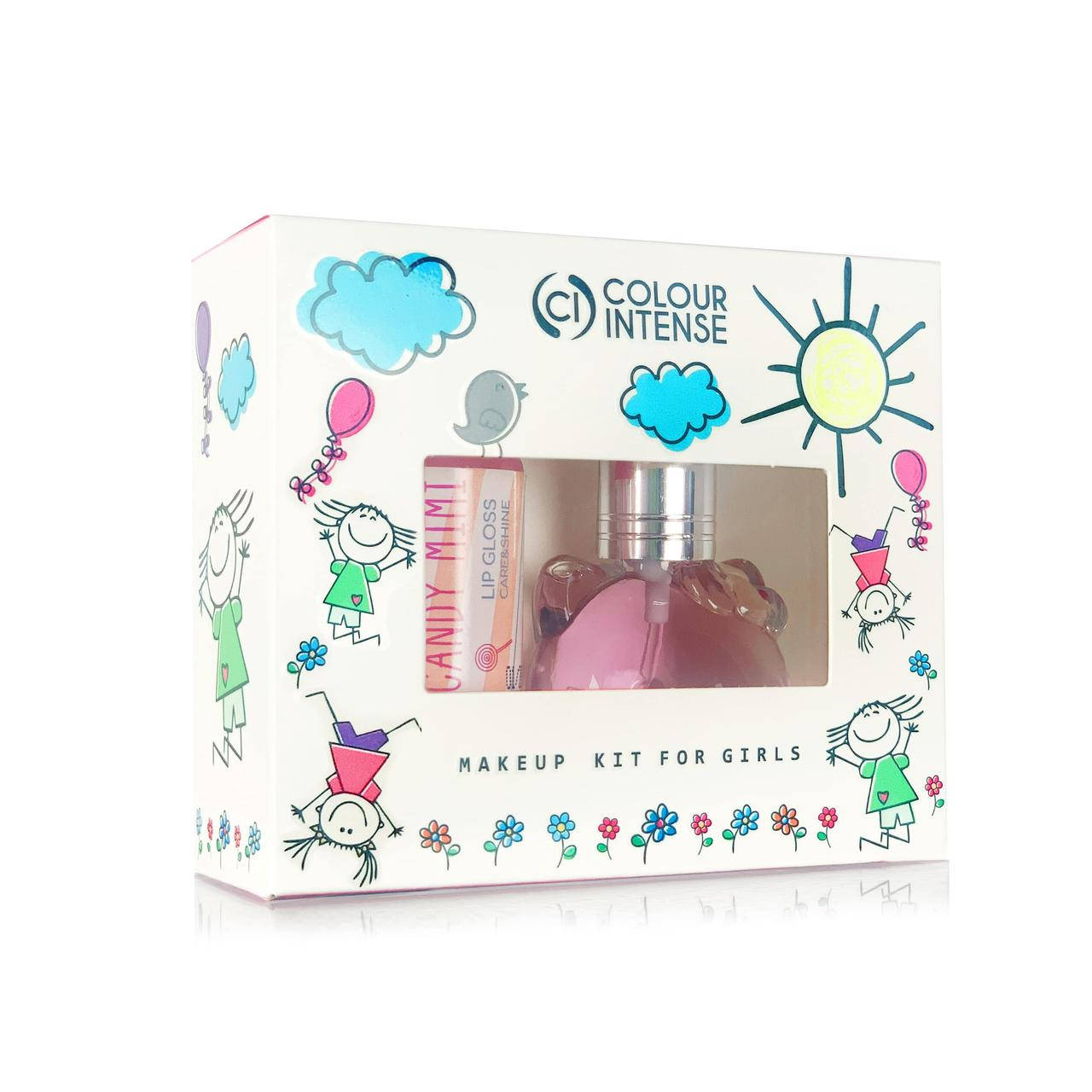 

Набор декоративной косметики 01 блеск для губ + туалетная вода Colour INTENSE