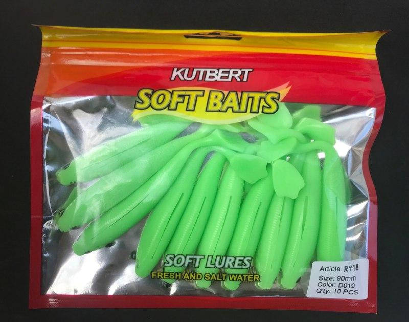 

Силиконовые приманки в форме рыбки Kutbert BASARA SOFT