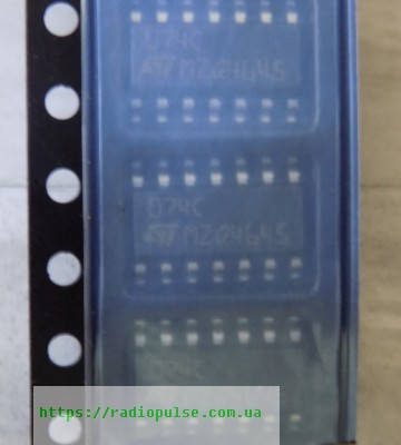 

Микросхема TL074CD , so-14