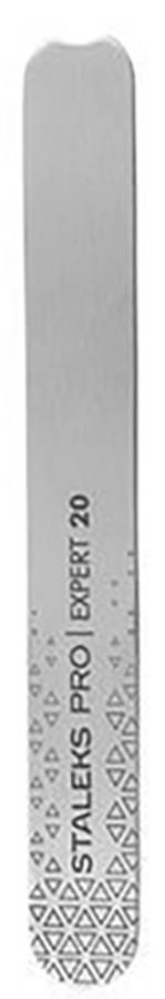 

Пила-основа металлическая и сменный файл-чехол Staleks MBEр-20 180 грит (14092Qu)