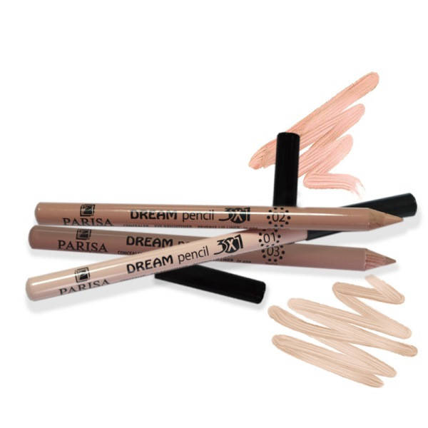 

Карандаш-корректор для лица Parisa Cosmetics Dream Pencil 3х1 DP-700 № 03 Dark Песочно-бежевый