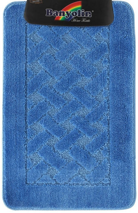 

Комплект ковриков для ванной (50*80; 40*50) Banyolin, Голубой
