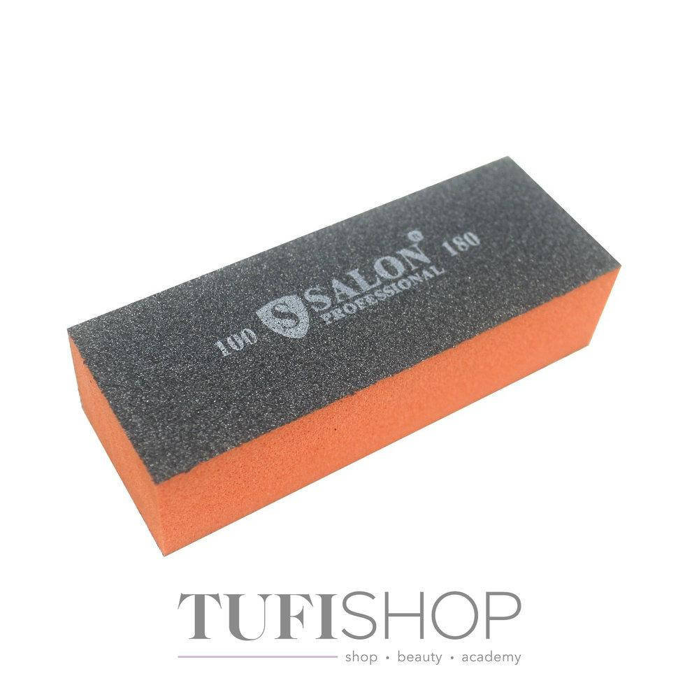 

Бафик Salon Professional брусок оранжево-черный 100/180 грит