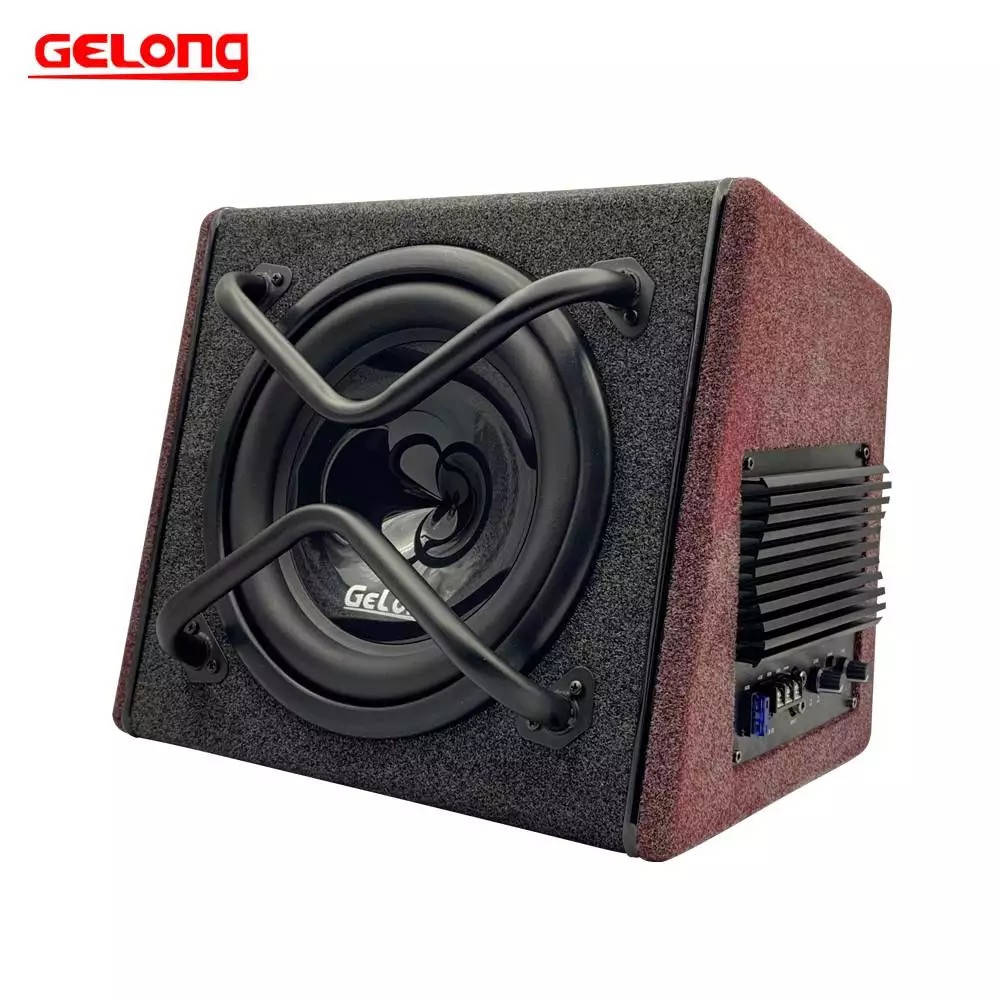 

Автомобильный сабвуфер активный в машину Gelong 10" GL-1032