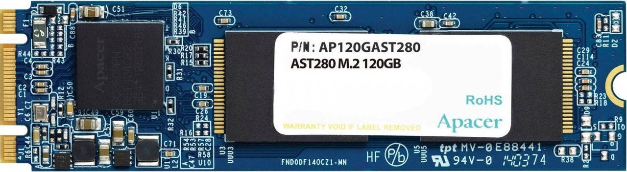 

Накопитель SSD 120GB Apacer AST280 M.2 SATAIII 3D TLC (AP120GAST280-1)